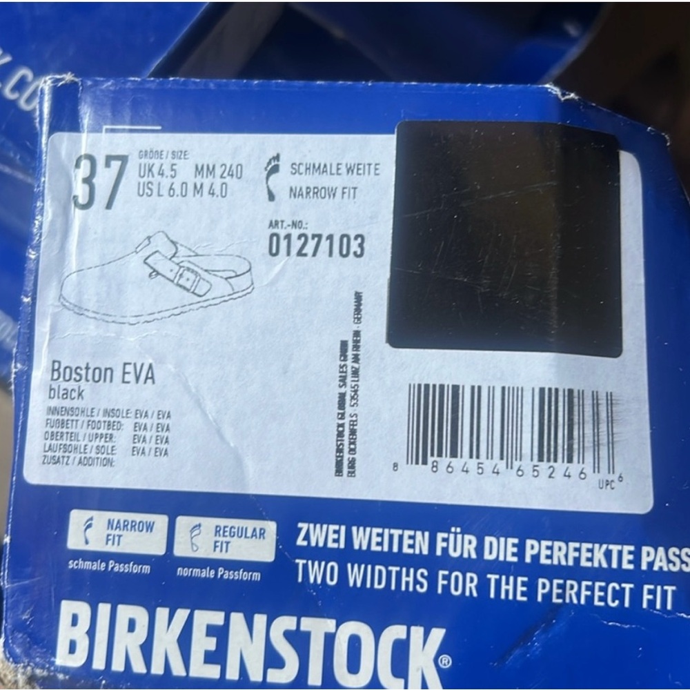 Birkenstock Boston EVA Clogs in Black